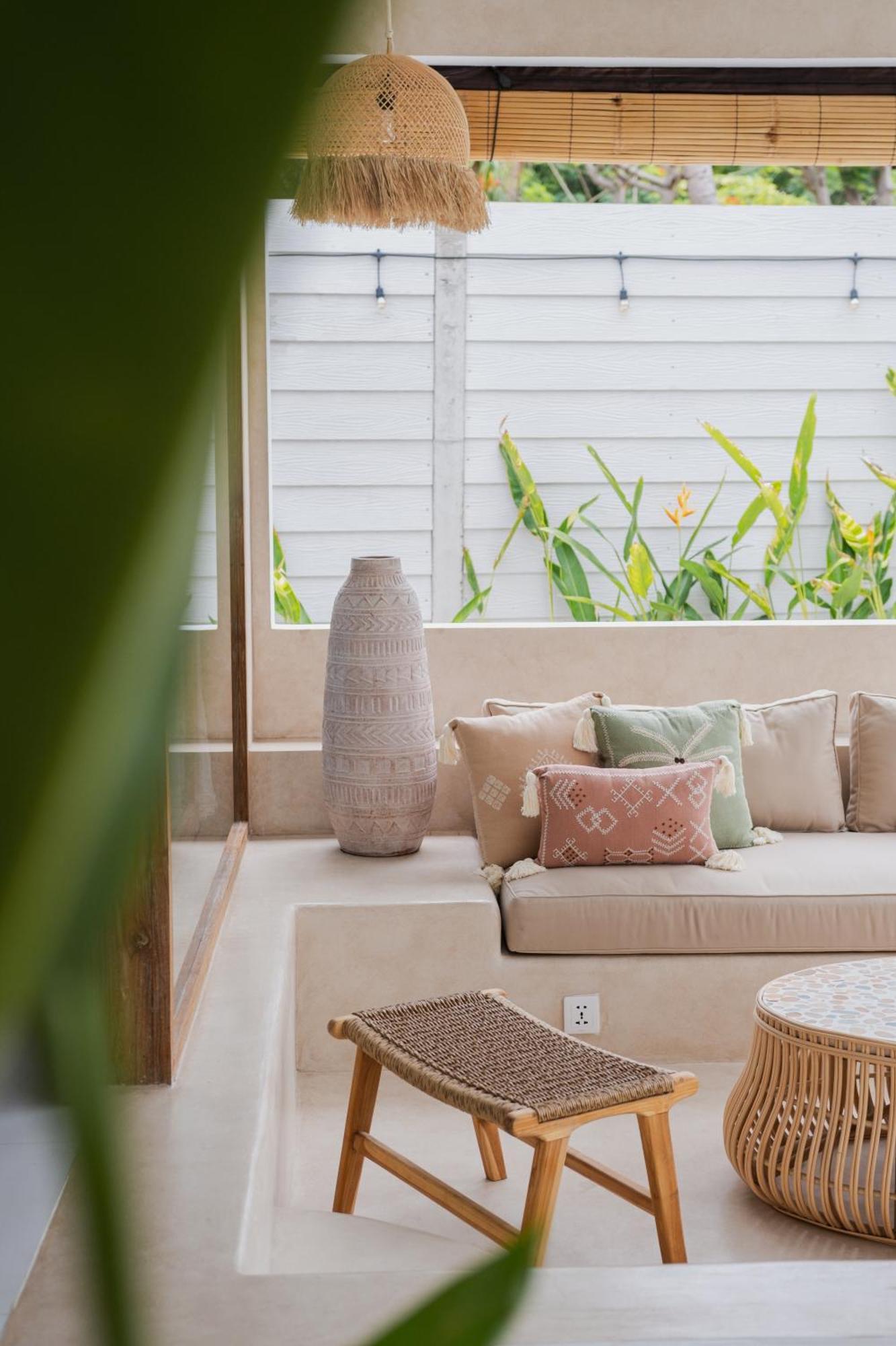 Gili Boho Villas - Aesthetic Private Pool Villas غيلي تراوانغان المظهر الخارجي الصورة