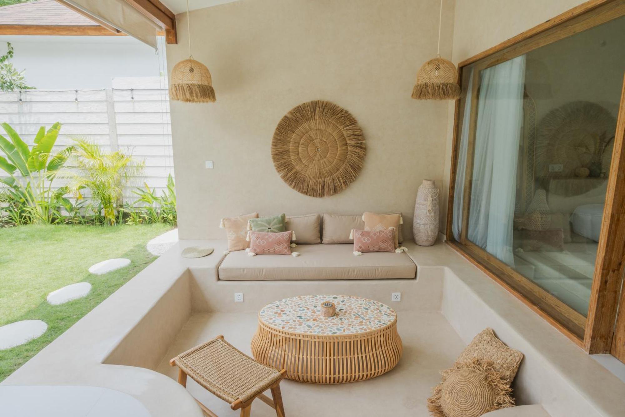 Gili Boho Villas - Aesthetic Private Pool Villas غيلي تراوانغان المظهر الخارجي الصورة