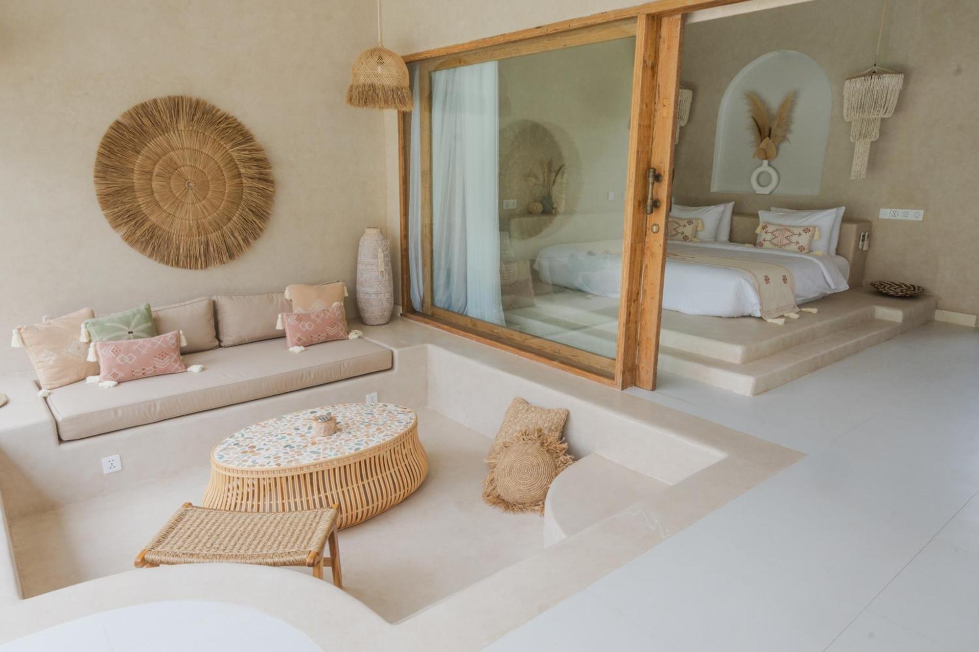 Gili Boho Villas - Aesthetic Private Pool Villas غيلي تراوانغان المظهر الخارجي الصورة