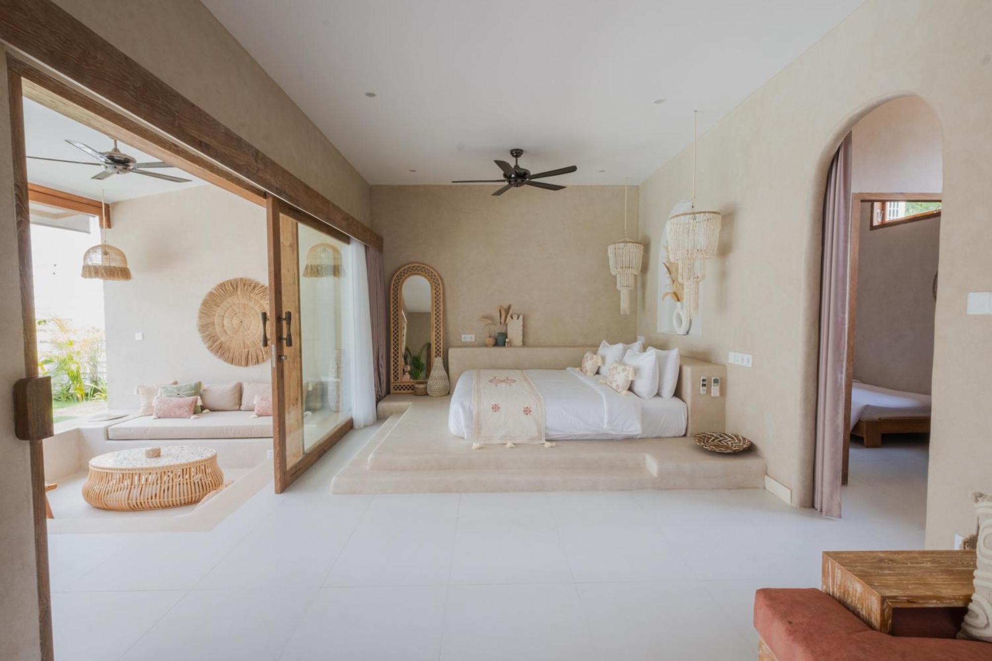 Gili Boho Villas - Aesthetic Private Pool Villas غيلي تراوانغان المظهر الخارجي الصورة