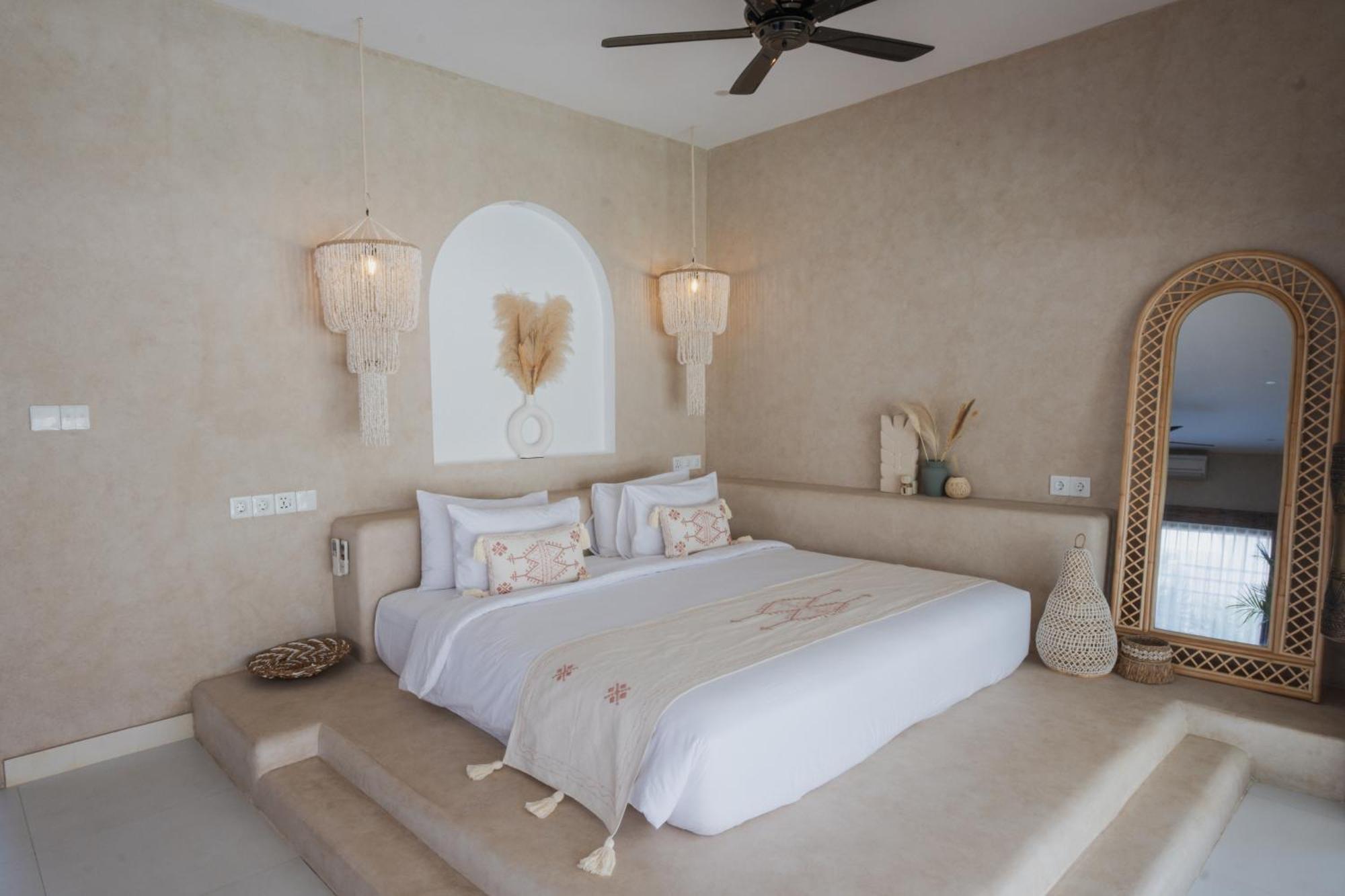 Gili Boho Villas - Aesthetic Private Pool Villas غيلي تراوانغان المظهر الخارجي الصورة